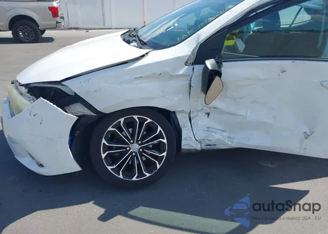 2014 Toyota Corolla S Plus z USA, uszkodzony, nr VIN 2T1BURHE5EC117152